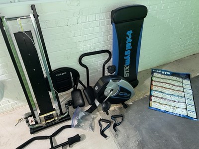 Total Gym XLS Universal Total Body Home Gym Workout Machine with Cyclo Trainer