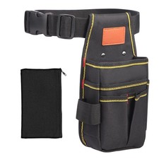 Universal Small Tool Pouch, Small Tool Bag, Tool Pouch with Belt, Industrial Gra