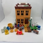 Vtg 1974 Fisher Price Little People Sesame Street House #938 NOT Complete