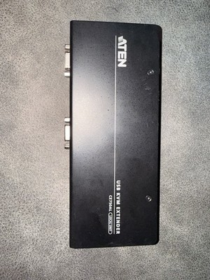 ATEN CE750AL USB KVM Extender, VGA/SVGA D-Sub, RJ-45, USB, 3.5mm, Black