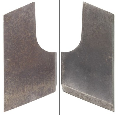 Clean & Usable 1 1/2 Inch Skew Iron for Stanley No. 46 Plane - mjdtoolparts