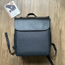 Lulyboo Diaper Caddy Backpack/ Changing Station Black READ Missing Extra Caddy