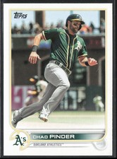 2022 Topps Chad Pinder Oakland Athletics #95
