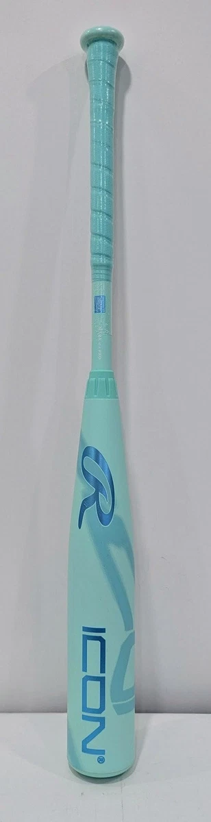 Batte De Baseball Rawlings Icon 2026 - 31 Pouces - Cyan - USSSA - RUT6I8