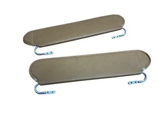 Spice Sun Visor Set 1976-1986 Jeep CJ-7 CJ 5 7 8 Tan Pair Sunvisor Visors 76-86