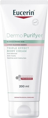 Eucerin DermoPurifyer Triple Effect Body Cream Anti-Blemish and Anti-Marks 200ml
