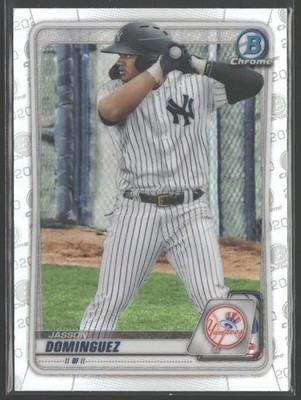 2020 Bowman Draft #BD-151 Jasson Dominguez Chrome Refractor