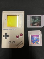 GameBoy Original DMG-01 1989 Nintendo Console For Parts Repair  Tetris Game