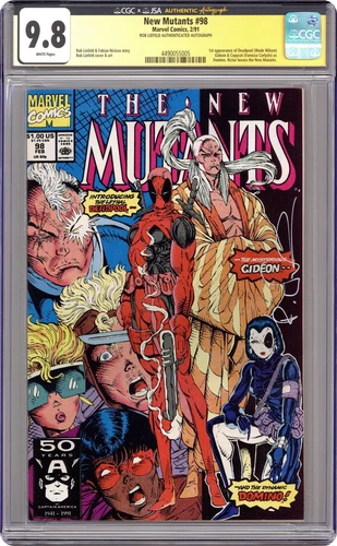 New Mutants #98D Direct Variant CGC 9.8 SS Liefeld 1991 4490055005 1st Deadpool