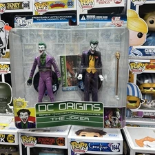 2011 DC ORIGINS Series 1 JOKER 7" Action Figure set 2-pack DC Direct Toys SEALED