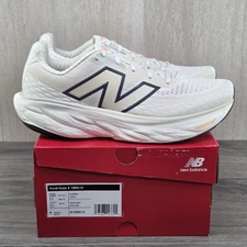 New Balance Fresh Foam x 1080v14 Size 11 Mens White Blue Beige Running Shoes