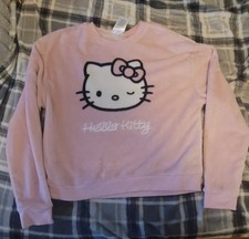 Hello Kitty and Friends Women's Cozy Graphic Sweatshirt Pink Size Medium