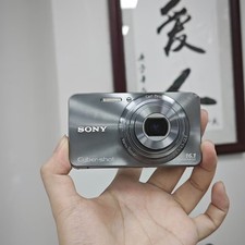 SONY Cyber-shot DSC-W570 Silver Digital Camera 16.1 MP 5x Optical Zoom 90 new