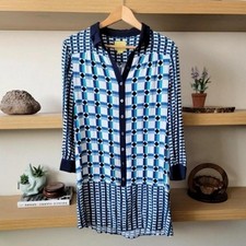 Maeve Anthropologie button shirt Long Blouse boho chic Size 4