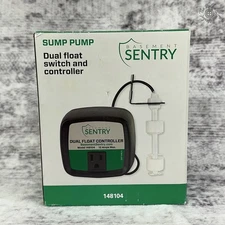 NIB - Basement Sentry Sump Pump Dual Float Switch and Controller - 148104