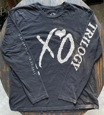 The Weeknd XO Trilogy Longsleeve Shirt 2016 5 Year Anniversary Size Medium