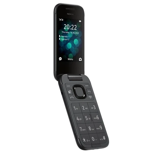 Nokia 2660 Flip 4G Volte keypad Phone with Dual SIM, Dual Screen Wireless FM Rad