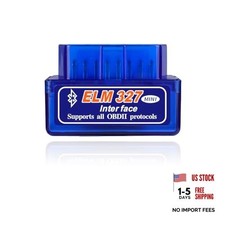 OBDII Car Auto Diagnostic Scanner, ELM327 Automotivetooth Scan Tool 1 PCS Blue