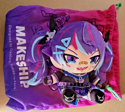 Makeship Merch XxGlitchBbyxX VTuber Project Melody Emo Plushie October 2025