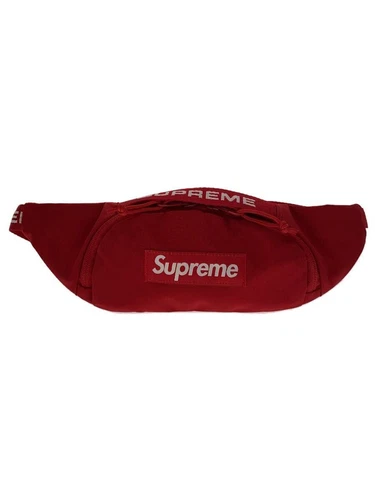 Sac taille suprême nylon rouge uni occasion