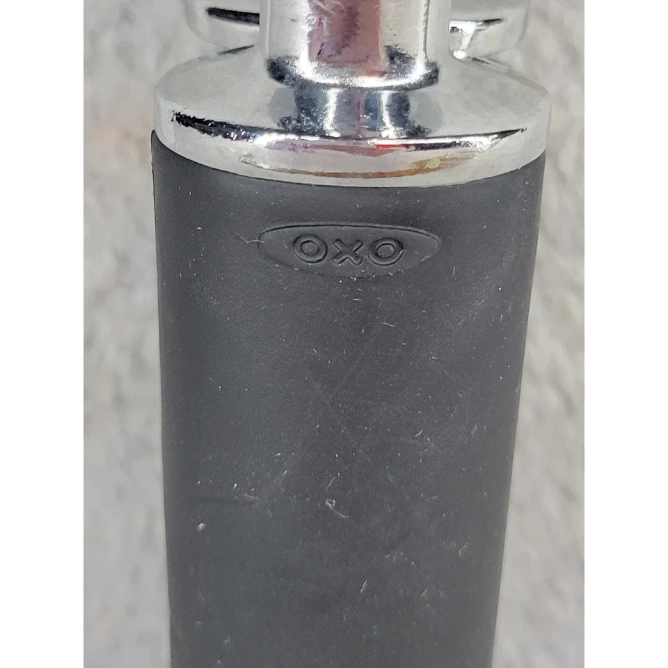 OXO Good Grips Garlic Press with Black Handle Stainless Steel - Image 2 of 4