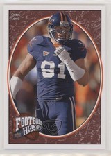2008 Upper Deck Football Heroes Rookie Heroes Chris Long #121 d1f