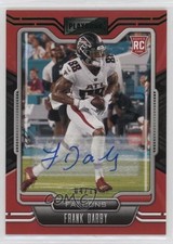 2021 Panini Playbook Rookie Green Signatures /10 Frank Darby #186 Auto 3d7