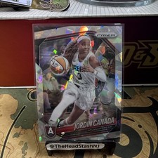 2025 Panini Prizm WNBA RARE CRACKED ICE #120 Jordin Canada, Atlanta Dream