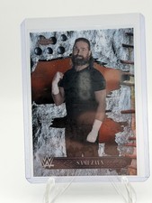 2025 Topps Chrome WWE X Cactus Jack - Sami Zayn #72 White Refractor