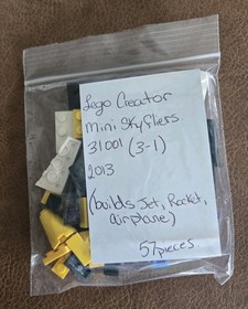 Lego Creator Mini Skyfliers 31001 Complete 3 IN 1 Building Set 2013