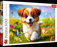 Puzzle 500El Trefl WesołY Piesek Pud8 Trefl