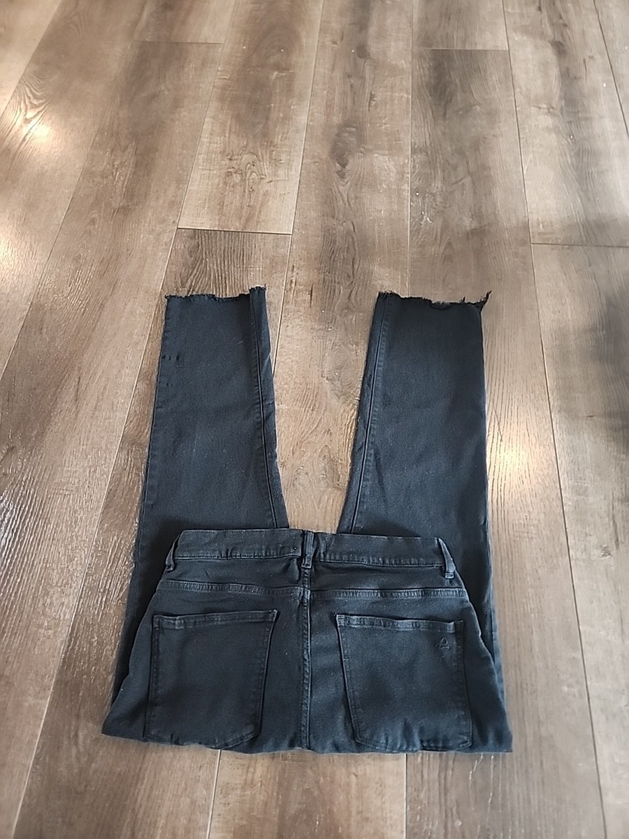 DL1961 Maternity Patti Straight Leg Jeans  30 *FLAW  BLACK View 6
