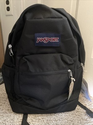Jansport Cross Town Plus Black Back Pack