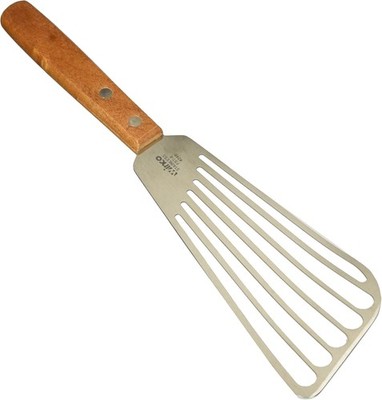 2 x Winco FST-6 6.5-Inch Blade Fish Spatula Medium, Silver 
