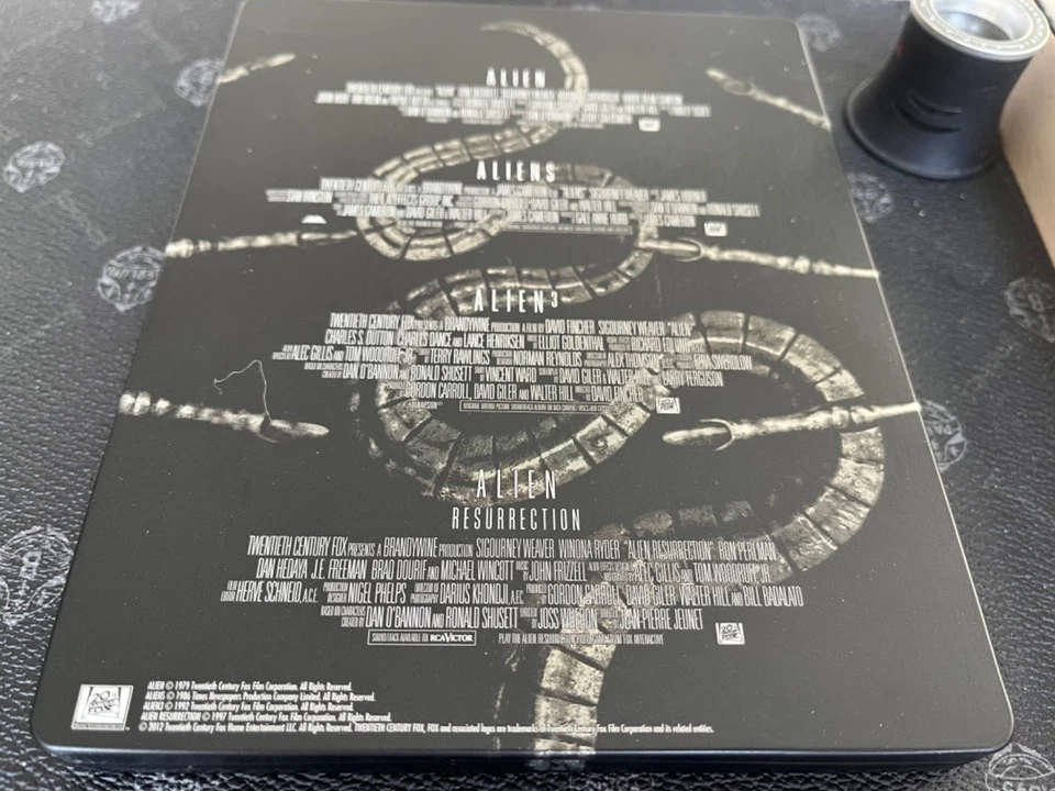 ALIEN ANTHOLOGY UK LIMITED ED. STEELBOOK BLU-RAY 4 DISC BOXSET. Free UK Post - Image 4 of 4