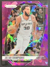 Julian Champagnie 2024-25 Panini Prizm Purple Ice Base /149 #158