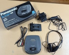 Panasonic SL-S239C Portable CD Player Car Attachments Included Tested In Box