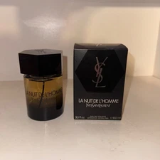 La Nuit De L'Homme by Yves Saint Laurent 3.3oz Men's Eau de Toilette 100 ml New