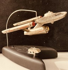 Hallmark Keepsake Star Trek 2 Ornaments With Display Base  Voice Magic Of Kirk