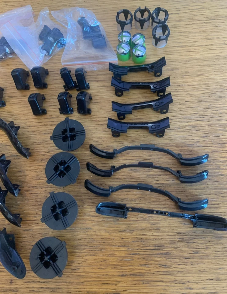 Запчасти для черных контроллеров OEM XBOX 360 (2x) - Изображение 2 из 4