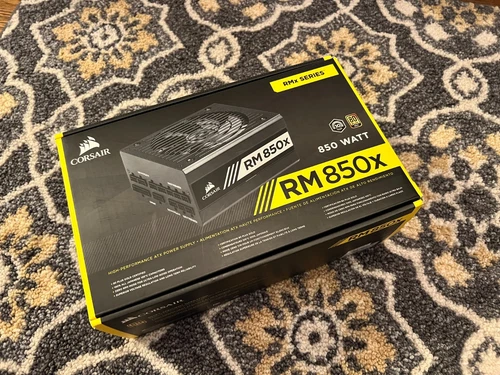 Corsair RM850x 850 W 80 PLUS Gold Certified Fully Modular PSU