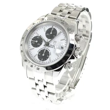 TUDOR PRINCE DATE CHRONOTIME 79280P 39mm SS White Dial Automatic #C074