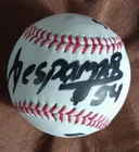Baseball Cuban Alfredo Despaigne ball signed "El Caballo de los Caballos"