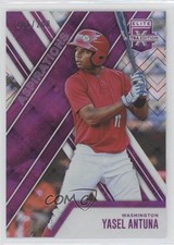 2017 Panini Elite Extra Edition Aspirations Purple 181/200 Yasel Antuna #123 nd3