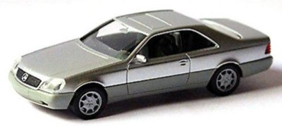 Kk Scale 1:18 Scale Mercedes 600 SEC C140 1992 Silver