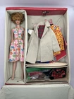 Vintage 1960's Mattel Bubble Cut  Barbie Doll, clothes,  accessories, and case