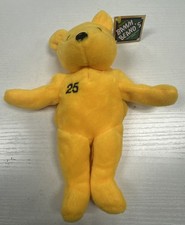 Salvino's Bamm Beano's MLB Edmonds 25 Yellow Beanie Bear-Loose 1889