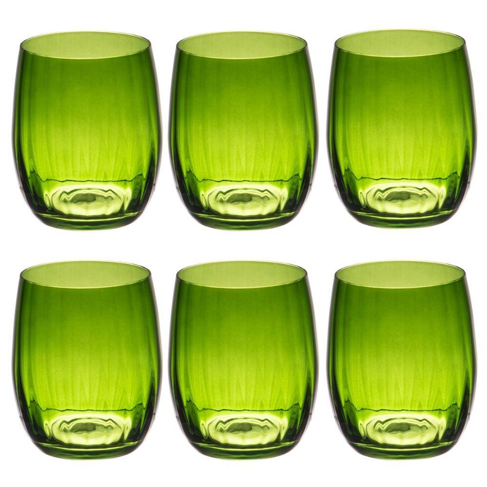 Gobelet vert Santa 30 cl en cristallin haut de gamme Table Passion