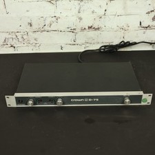 Crown D-75 2-channel Stereo Power Amplifier