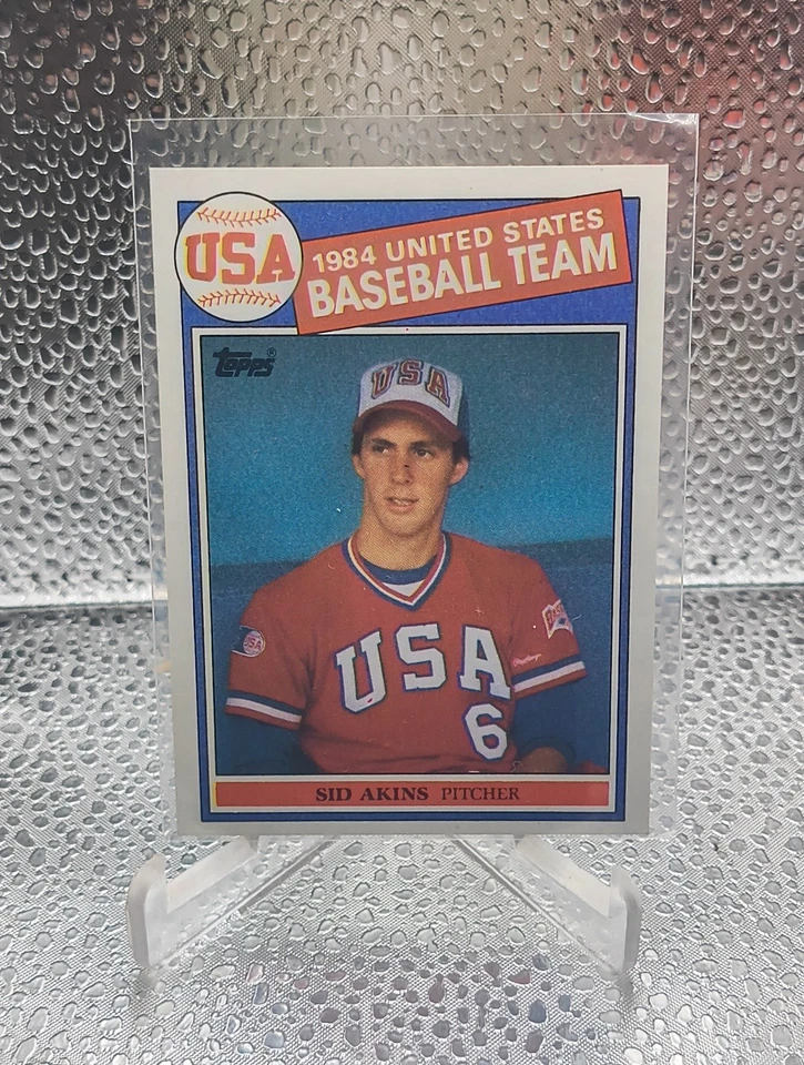 1985 Topps Tiffany #390 Sid Adkins USA Olympic NM-MT - Image 2 of 4